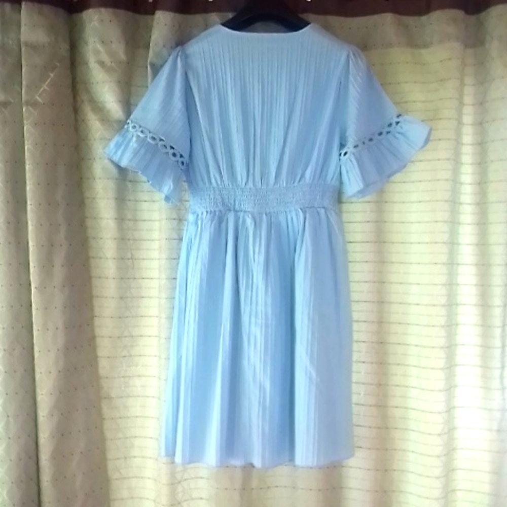 Blue Summer Dress - Picture 2 of 3